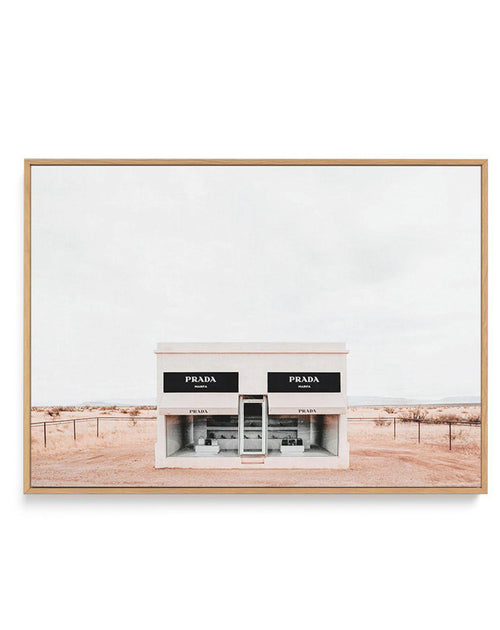 Prada Marfa | Texas | Framed Canvas-CANVAS-You can shop wall art online with Olive et Oriel for everything from abstract art to fun kids wall art. Our beautiful modern art prints and canvas art are available from large canvas prints to wall art paintings and our proudly Australian artwork collection offers only the highest quality framed large wall art and canvas art Australia - You can buy fashion photography prints or Hampton print posters and paintings on canvas from Olive et Oriel and have t