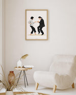 Pulp Fiction | Draw Me A Song Collection Art Print-PRINT-Olive et Oriel-Olive et Oriel-Buy-Australian-Art-Prints-Online-with-Olive-et-Oriel-Your-Artwork-Specialists-Austrailia-Decorate-With-Coastal-Photo-Wall-Art-Prints-From-Our-Beach-House-Artwork-Collection-Fine-Poster-and-Framed-Artwork