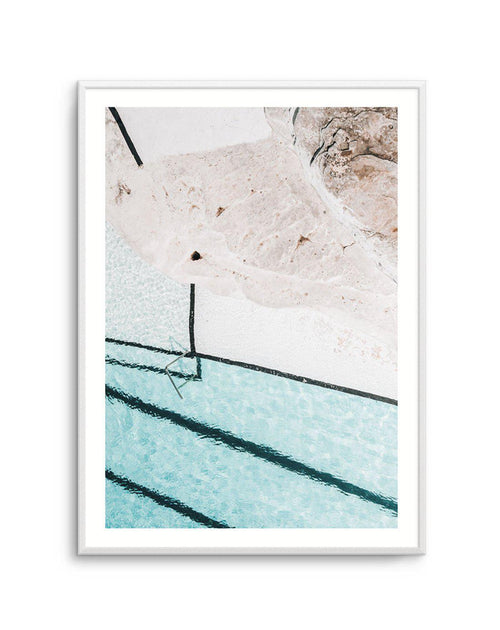 Quick Dip | Bondi Art Print-PRINT-Olive et Oriel-Olive et Oriel-A4 | 8.3" x 11.7" | 21 x 29.7cm-Unframed Art Print-With White Border-Buy-Australian-Art-Prints-Online-with-Olive-et-Oriel-Your-Artwork-Specialists-Austrailia-Decorate-With-Coastal-Photo-Wall-Art-Prints-From-Our-Beach-House-Artwork-Collection-Fine-Poster-and-Framed-Artwork