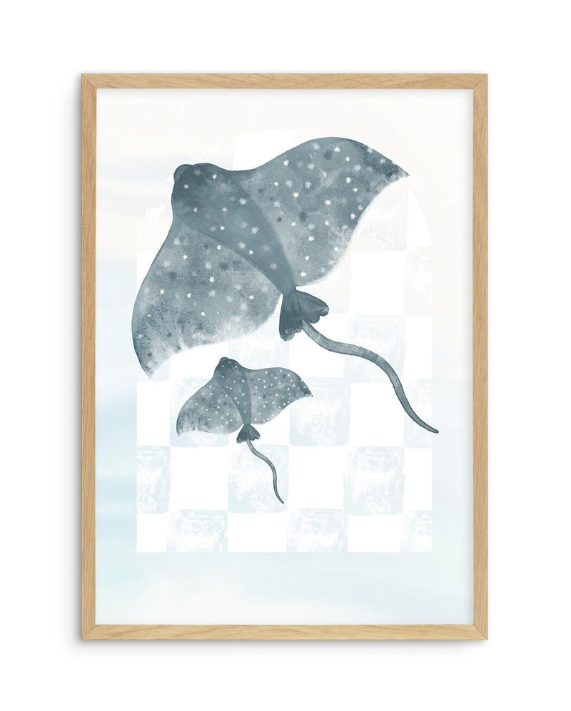 Rays Art Print-PRINT-Olive et Oriel-Olive et Oriel-A5 | 5.8" x 8.3" | 14.8 x 21cm-Oak-With White Border-Buy-Australian-Art-Prints-Online-with-Olive-et-Oriel-Your-Artwork-Specialists-Austrailia-Decorate-With-Coastal-Photo-Wall-Art-Prints-From-Our-Beach-House-Artwork-Collection-Fine-Poster-and-Framed-Artwork