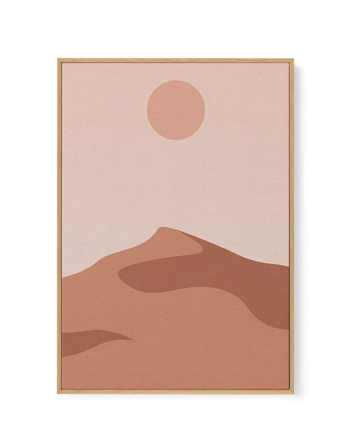 Sahara Sunset | Framed Canvas-CANVAS-You can shop wall art online with Olive et Oriel for everything from abstract art to fun kids wall art. Our beautiful modern art prints and canvas art are available from large canvas prints to wall art paintings and our proudly Australian artwork collection offers only the highest quality framed large wall art and canvas art Australia - You can buy fashion photography prints or Hampton print posters and paintings on canvas from Olive et Oriel and have them de