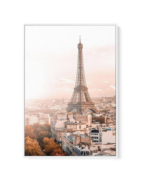 Summer Haze | Paris | Framed Canvas-CANVAS-You can shop wall art online with Olive et Oriel for everything from abstract art to fun kids wall art. Our beautiful modern art prints and canvas art are available from large canvas prints to wall art paintings and our proudly Australian artwork collection offers only the highest quality framed large wall art and canvas art Australia - You can buy fashion photography prints or Hampton print posters and paintings on canvas from Olive et Oriel and have t