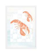 You Are My Lobster Art Print-PRINT-Olive et Oriel-Olive et Oriel-A5 | 5.8" x 8.3" | 14.8 x 21cm-White-With White Border-Buy-Australian-Art-Prints-Online-with-Olive-et-Oriel-Your-Artwork-Specialists-Austrailia-Decorate-With-Coastal-Photo-Wall-Art-Prints-From-Our-Beach-House-Artwork-Collection-Fine-Poster-and-Framed-Artwork