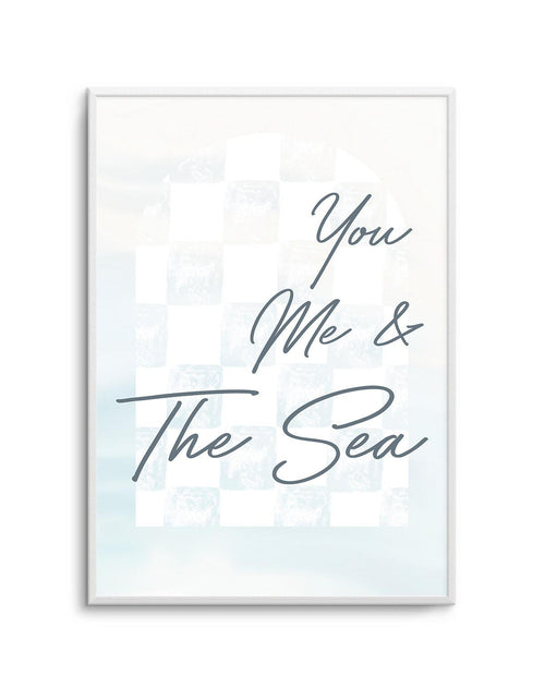 You Me & The Sea Art Print-PRINT-Olive et Oriel-Olive et Oriel-Buy-Australian-Art-Prints-Online-with-Olive-et-Oriel-Your-Artwork-Specialists-Austrailia-Decorate-With-Coastal-Photo-Wall-Art-Prints-From-Our-Beach-House-Artwork-Collection-Fine-Poster-and-Framed-Artwork