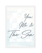 You Me & The Sea Art Print-PRINT-Olive et Oriel-Olive et Oriel-A5 | 5.8" x 8.3" | 14.8 x 21cm-White-With White Border-Buy-Australian-Art-Prints-Online-with-Olive-et-Oriel-Your-Artwork-Specialists-Austrailia-Decorate-With-Coastal-Photo-Wall-Art-Prints-From-Our-Beach-House-Artwork-Collection-Fine-Poster-and-Framed-Artwork