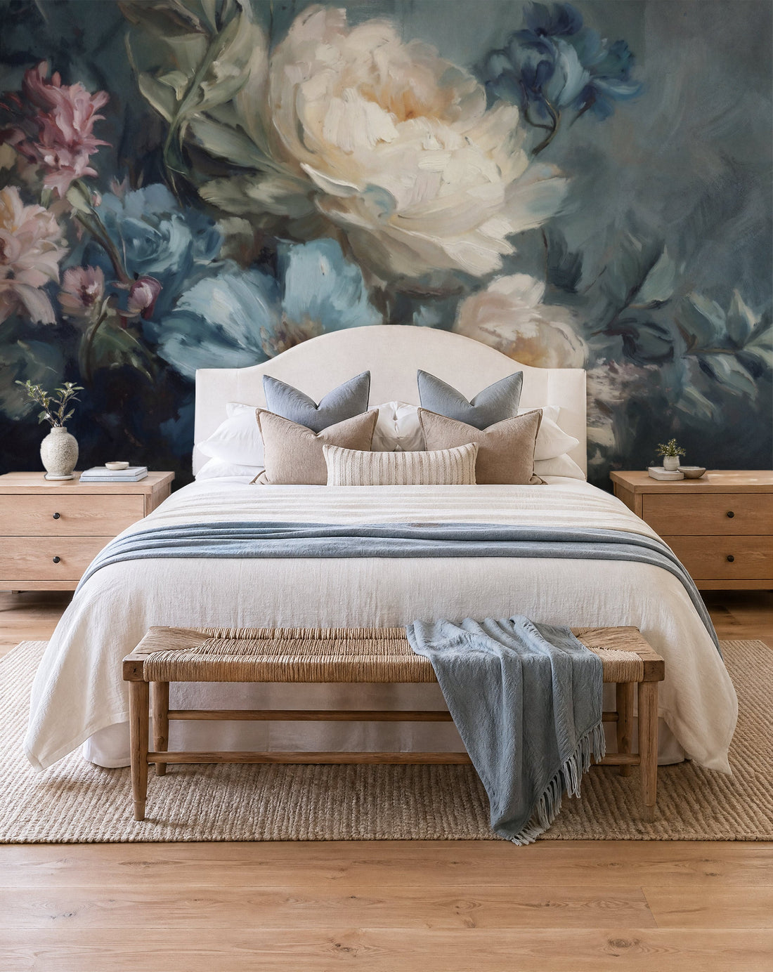 Floral Wallpaper: The Modern Garden Wall, Scaled Right