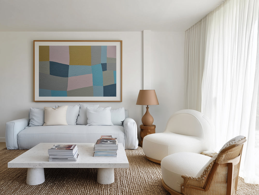 Art Above the Sofa: The Mathematics of the Home's Biggest Wall