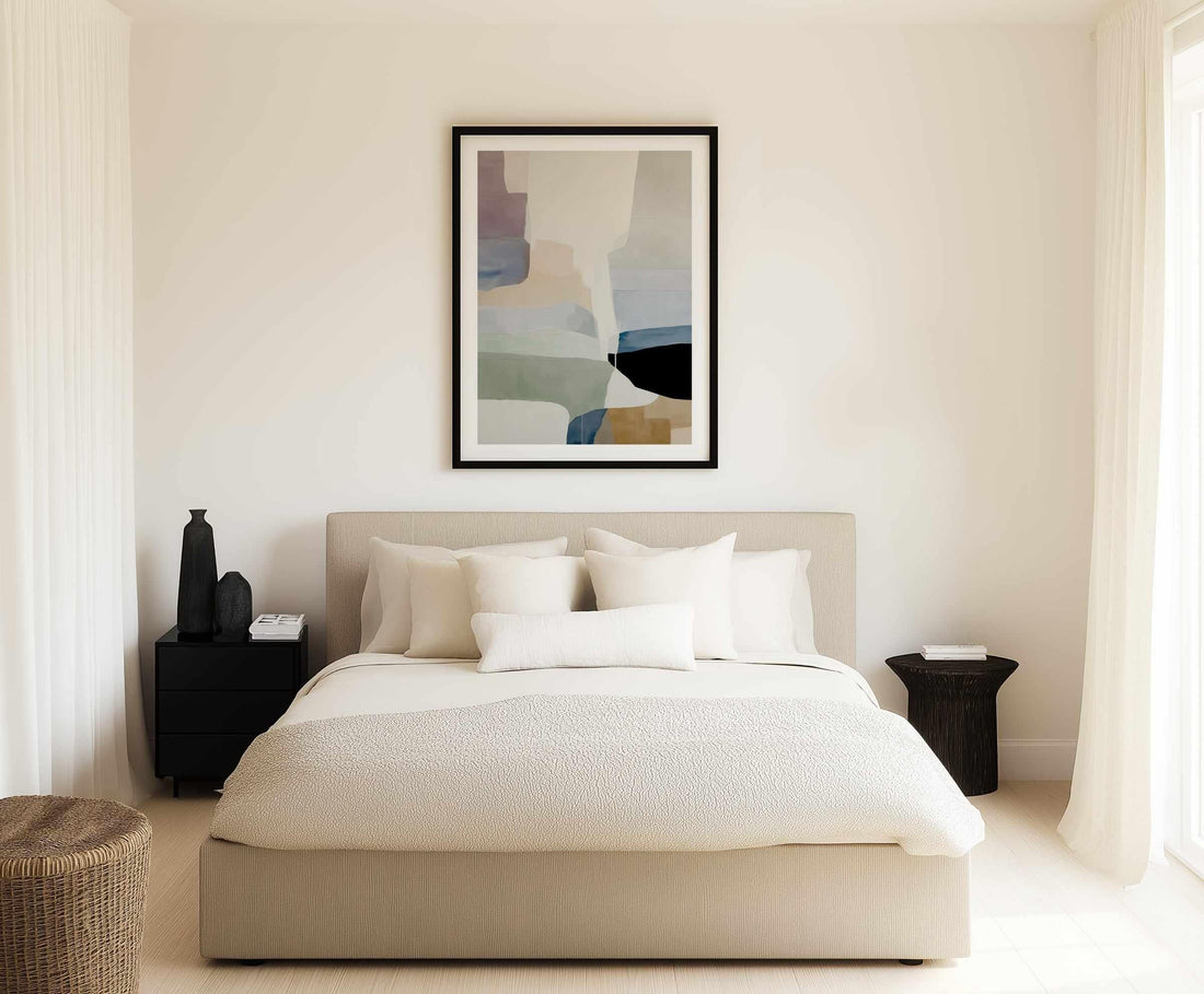Gallery Walls With Abstract Art: The Complete Composition Method