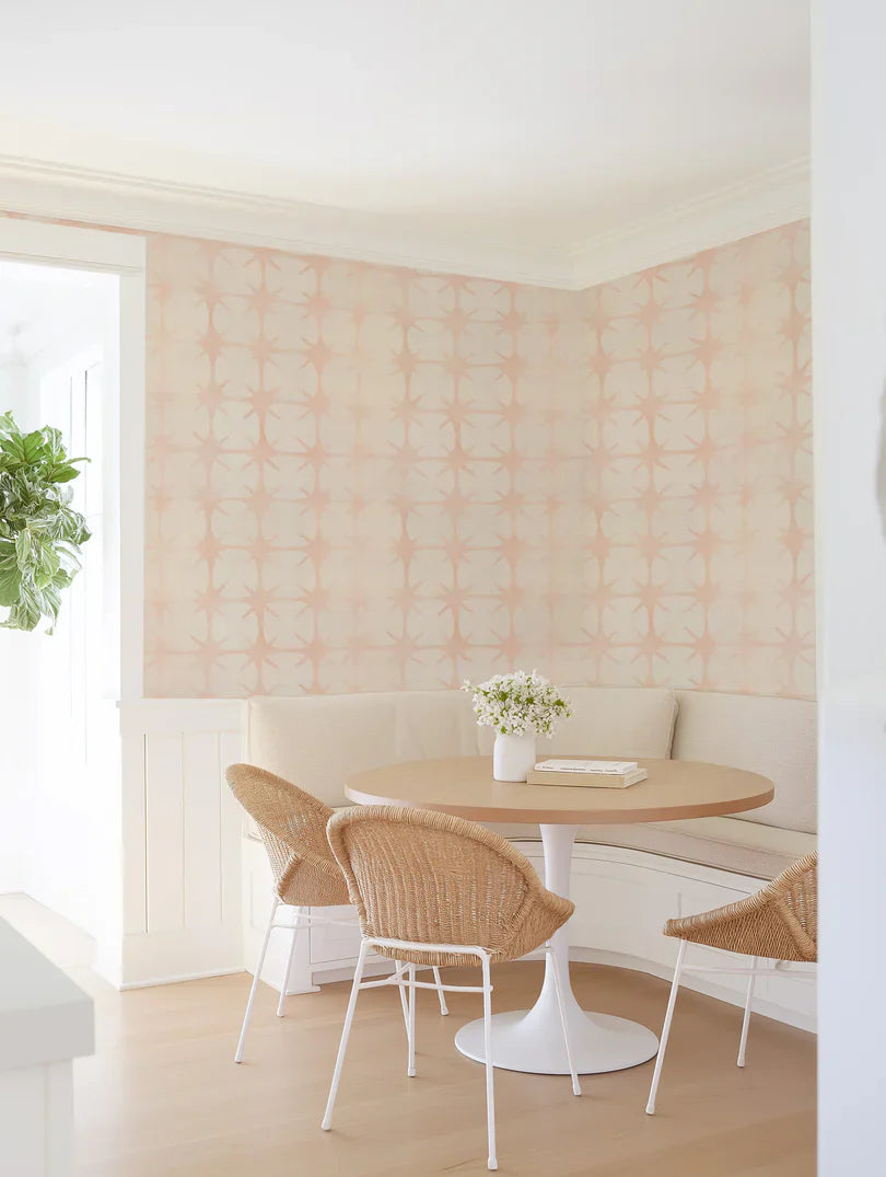 How to Style a Half Wall of Wallpaper — The Look That's Taking Over Interiors