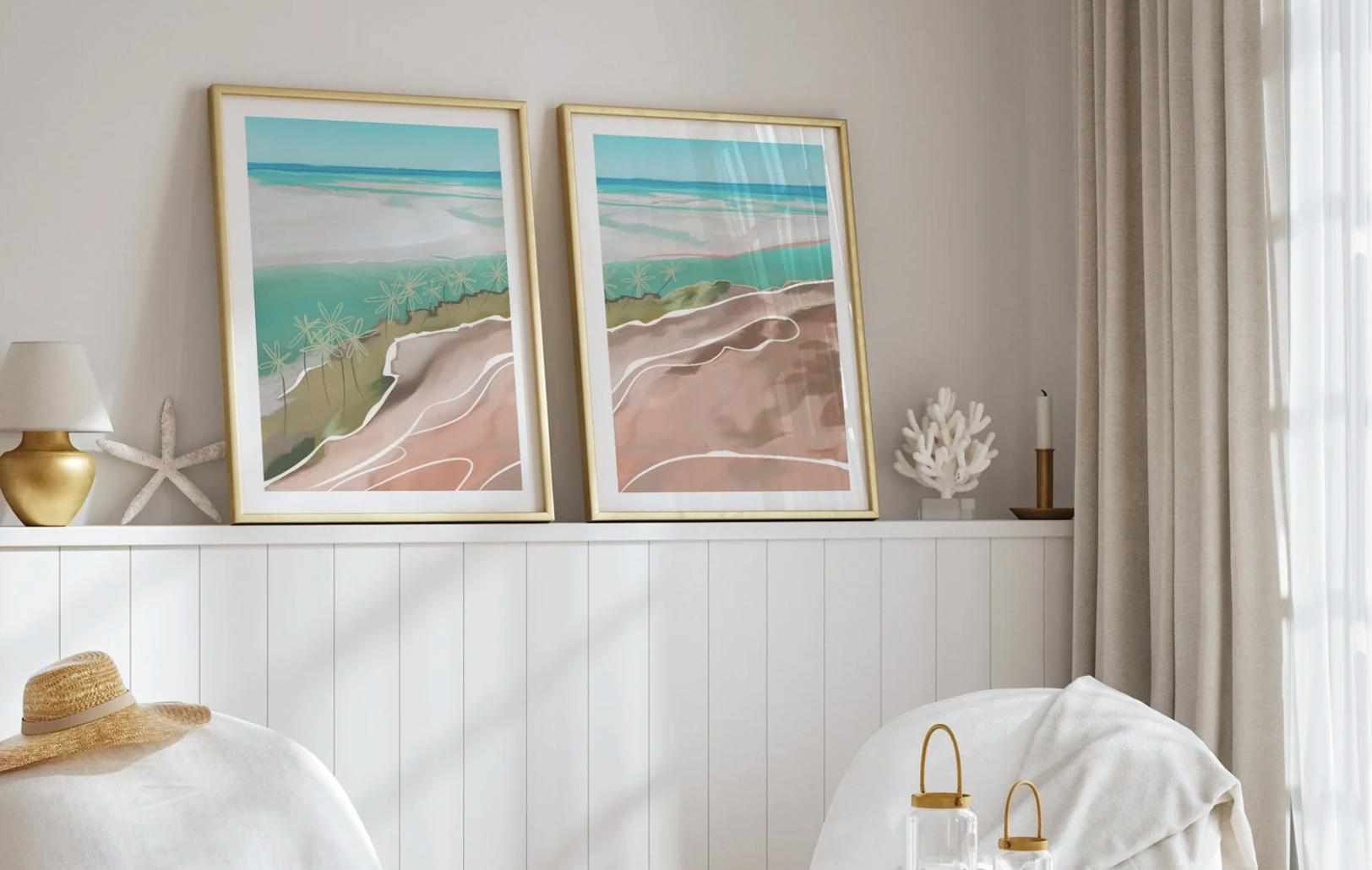 Shop Landscape Painting art prints with Olive et Oriel - Buy Landscape Painting wall art prints, extra large wall art or Landscape Paintings canvas art for your home. Our modern contemporary artwork offers professional art print poster & framing services