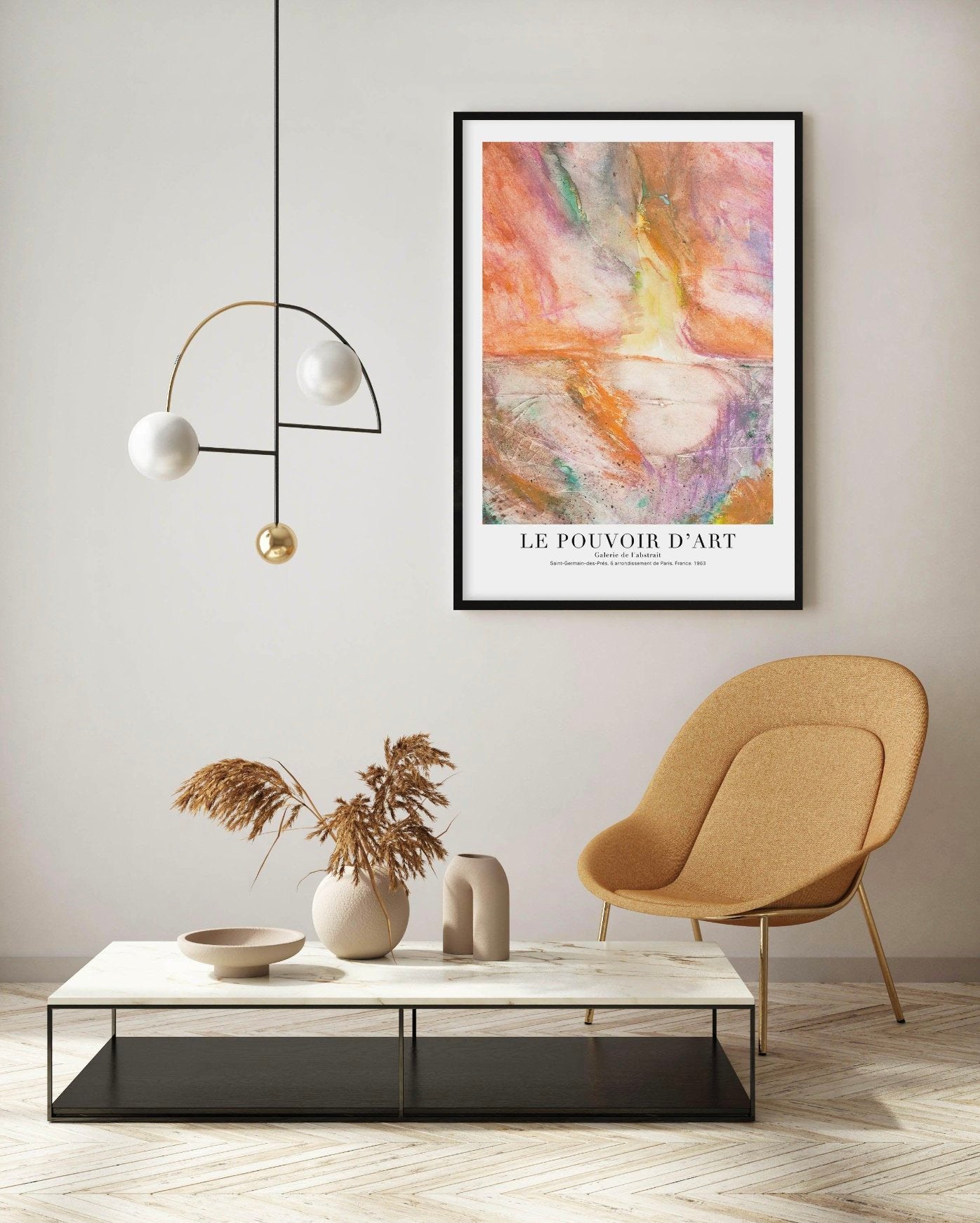 Shop Orange art prints with Olive et Oriel - Buy Orange wall art prints and extra large wall art or Terracotta canvas art for your home. Our bright modern contemporary artwork offers professional art print poster and framing services.