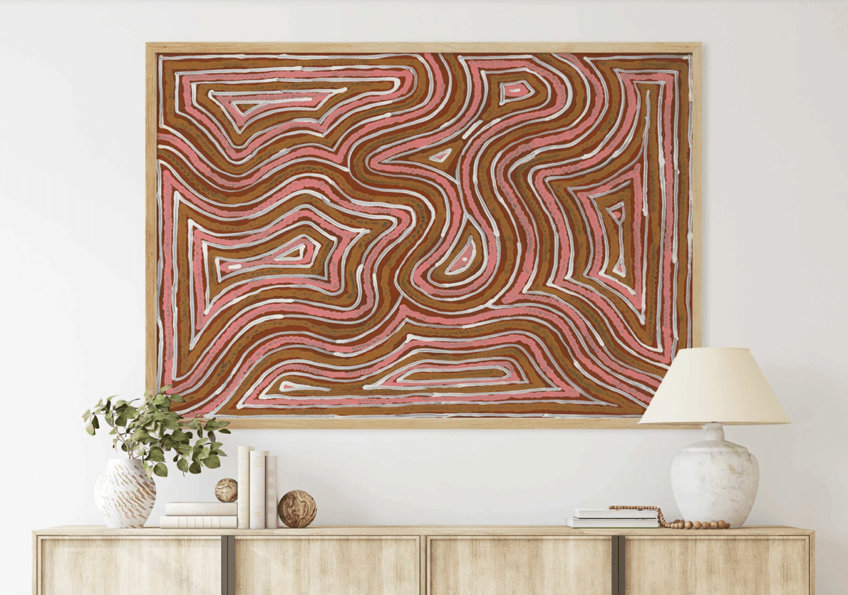 Aboriginal Art - Olive et Oriel