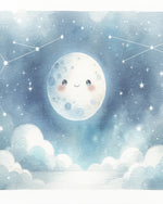 Moonlit Constellation Dreams Wallpaper