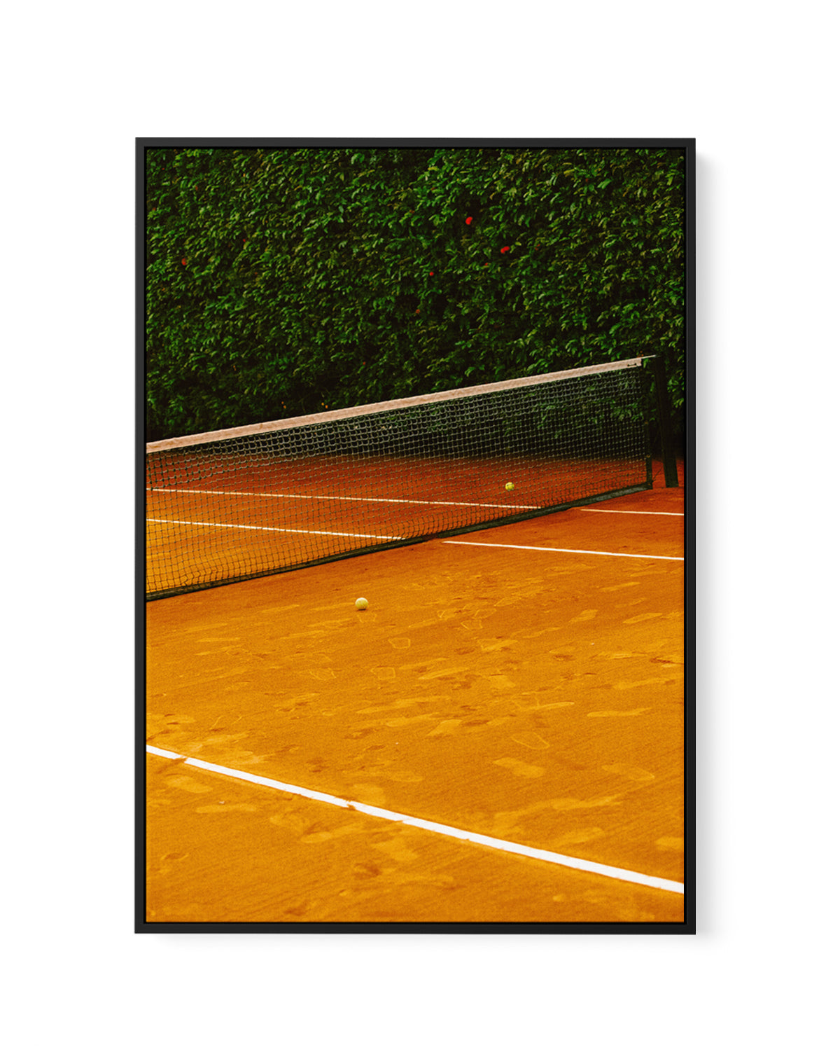 Open Court by Carson Grzegorczyk | Framed Canvas Art Print