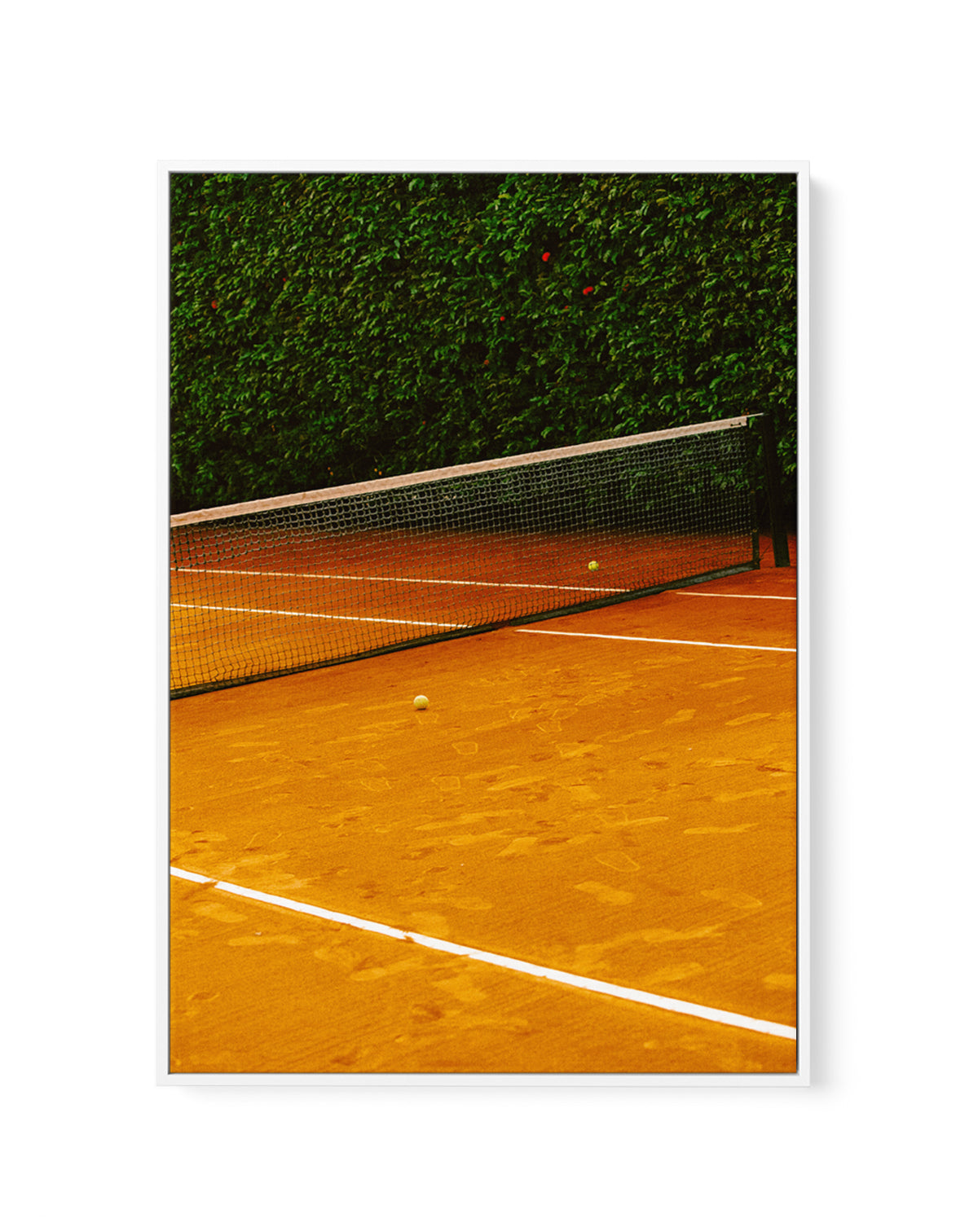Open Court by Carson Grzegorczyk | Framed Canvas Art Print