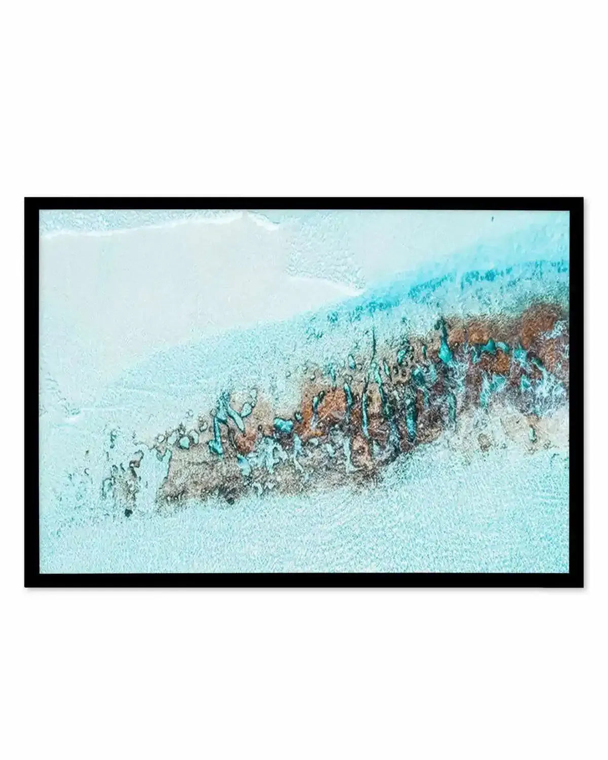 11 Mile Beach, Esperance | Aerial Photo Wall Art Print from Olive et Oriel where you can shop wallpaper and artworks online