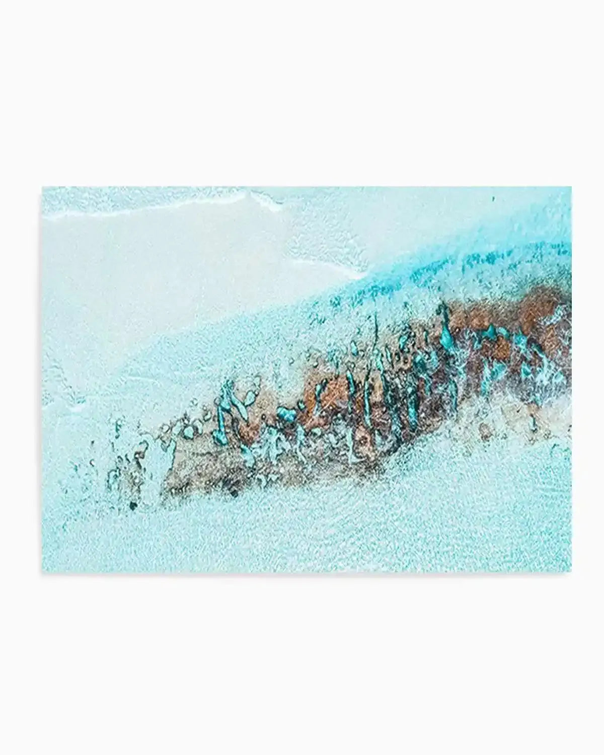 11 Mile Beach, Esperance | Aerial Photo Wall Art Print from Olive et Oriel where you can shop wallpaper and artworks online