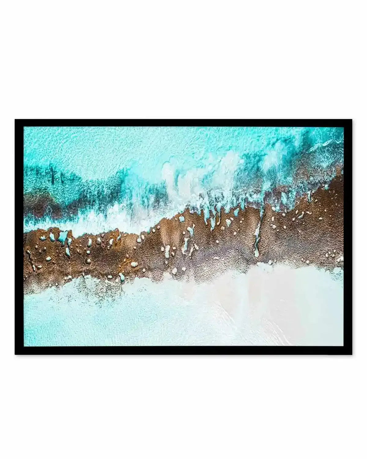 11 Mile Reef Esperance WA | Aerial Photo Wall Art Print from Olive et Oriel where you can shop wallpaper and artworks online