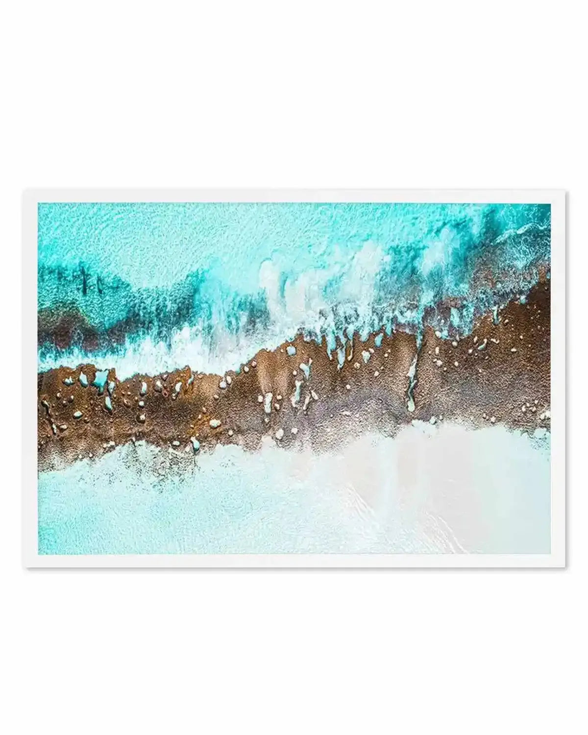 11 Mile Reef Esperance WA | Aerial Photo Wall Art Print from Olive et Oriel where you can shop wallpaper and artworks online