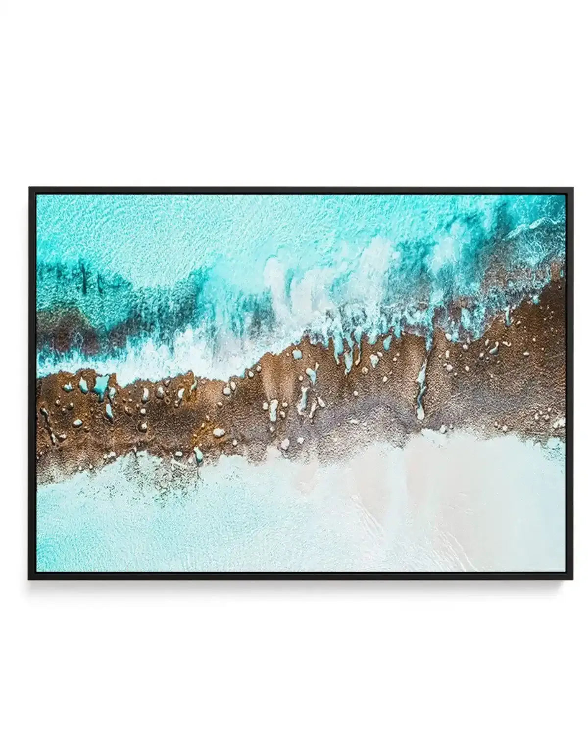 11 Mile Reef Esperance | WA | Framed Canvas-CANVAS-You can shop wall art online with Olive et Oriel for everything from abstract art to fun kids wall art. Our beautiful modern art prints and canvas art are available from large canvas prints to wall art paintings and our proudly Australian artwork collection offers only the highest quality framed large wall art and canvas art Australia - You can buy fashion photography prints or Hampton print posters and paintings on canvas from Olive et Oriel an