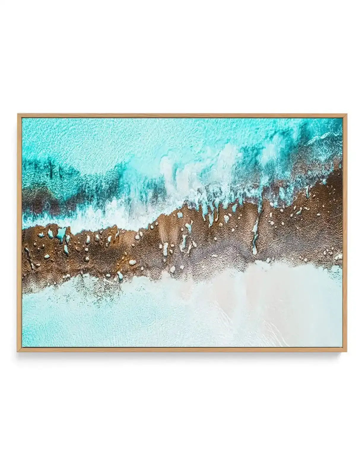 11 Mile Reef Esperance | WA | Framed Canvas-CANVAS-You can shop wall art online with Olive et Oriel for everything from abstract art to fun kids wall art. Our beautiful modern art prints and canvas art are available from large canvas prints to wall art paintings and our proudly Australian artwork collection offers only the highest quality framed large wall art and canvas art Australia - You can buy fashion photography prints or Hampton print posters and paintings on canvas from Olive et Oriel an