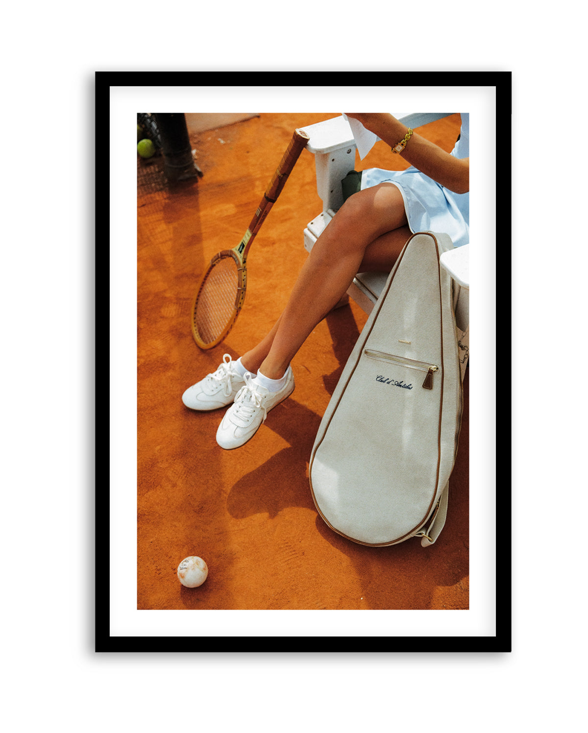 Tennis Club, Antibes by Carson Grzegorczyk | Art Print