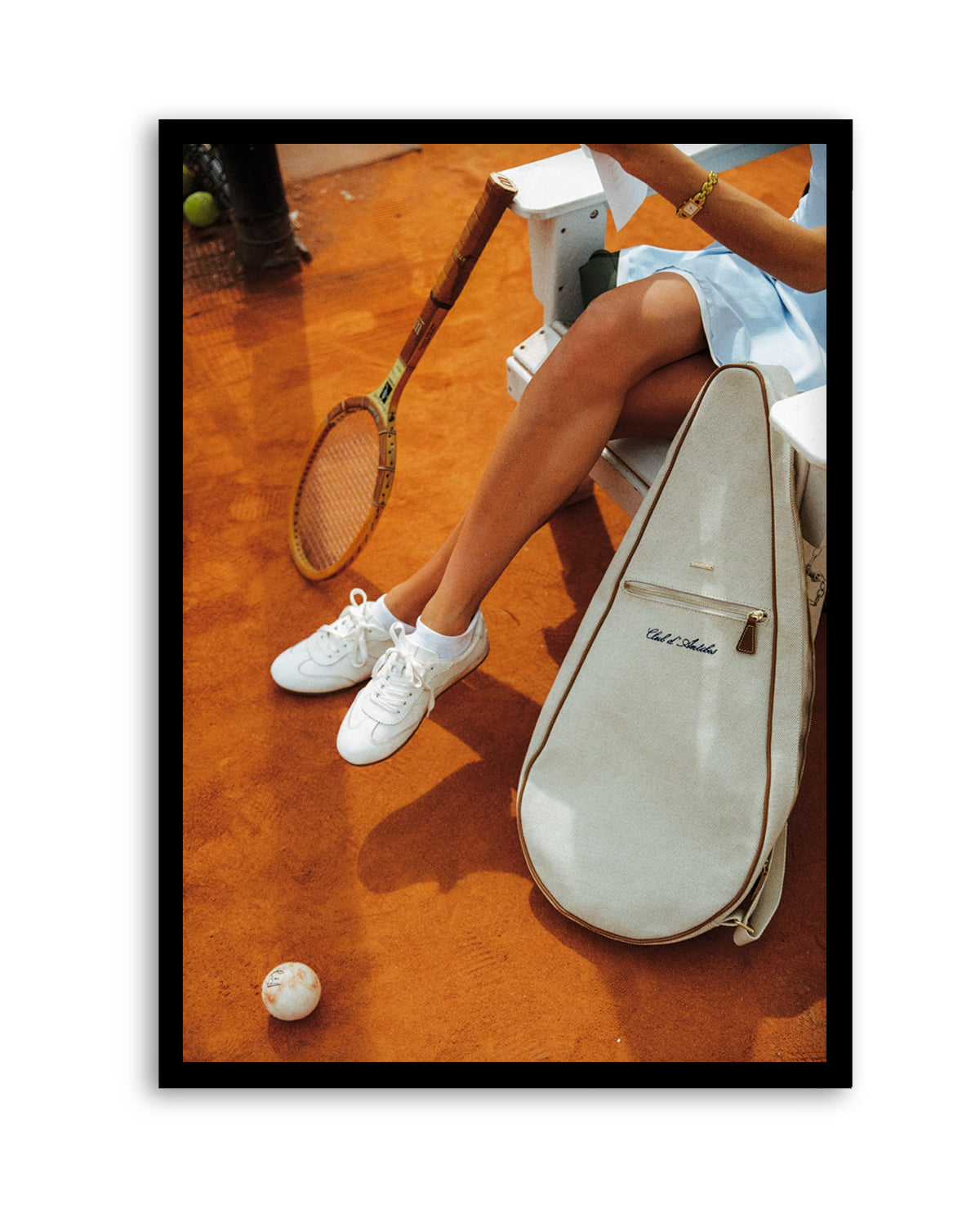 Tennis Club, Antibes by Carson Grzegorczyk | Art Print