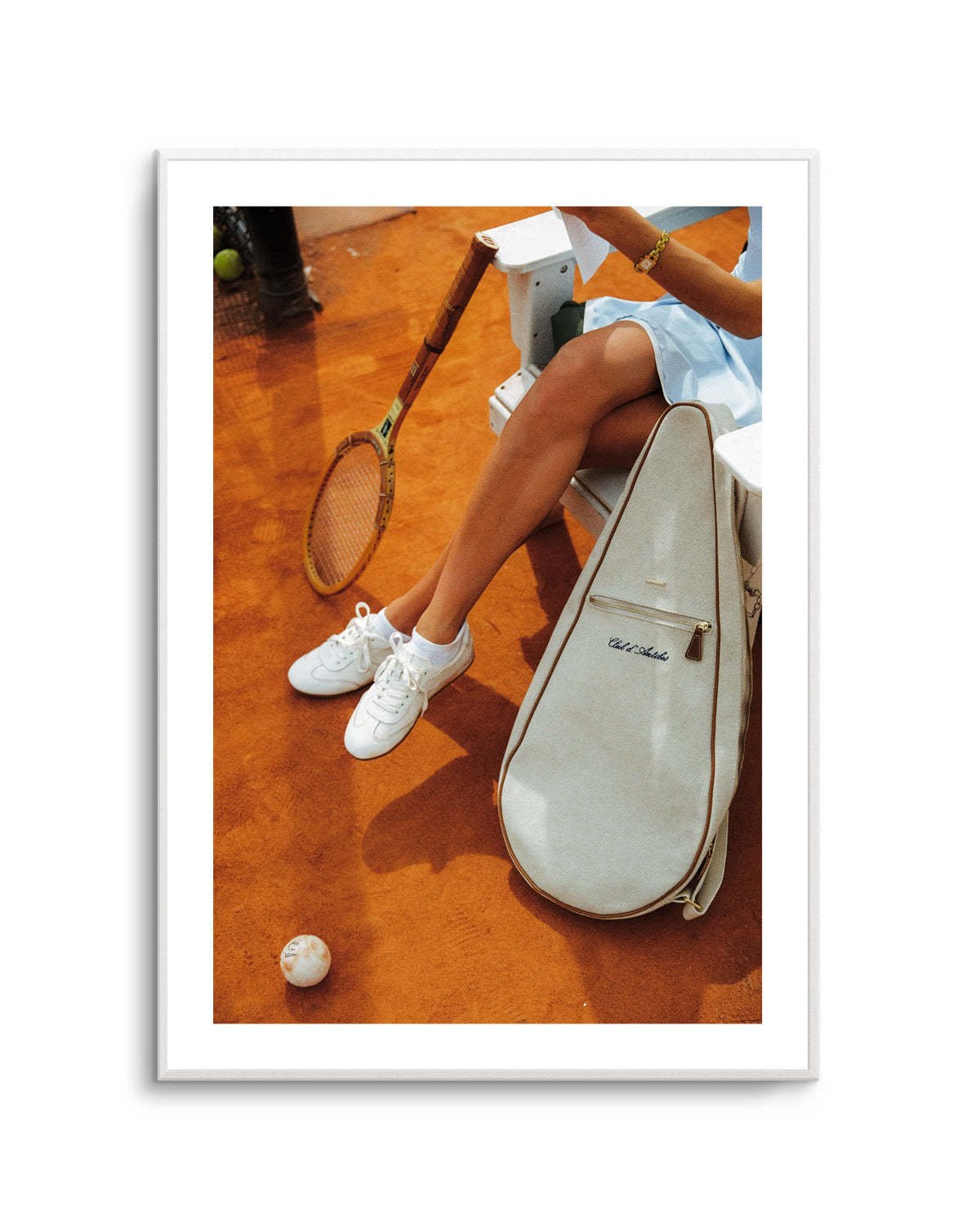 Tennis Club, Antibes by Carson Grzegorczyk | Art Print