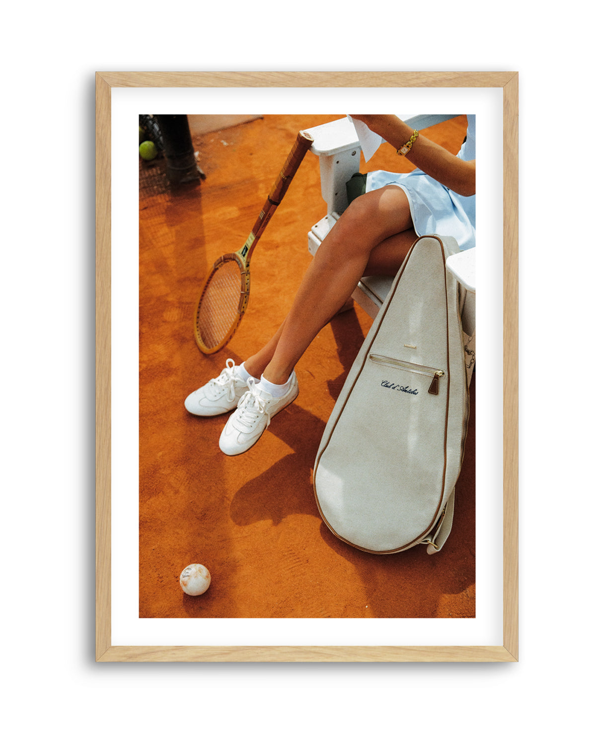 Tennis Club, Antibes by Carson Grzegorczyk | Art Print