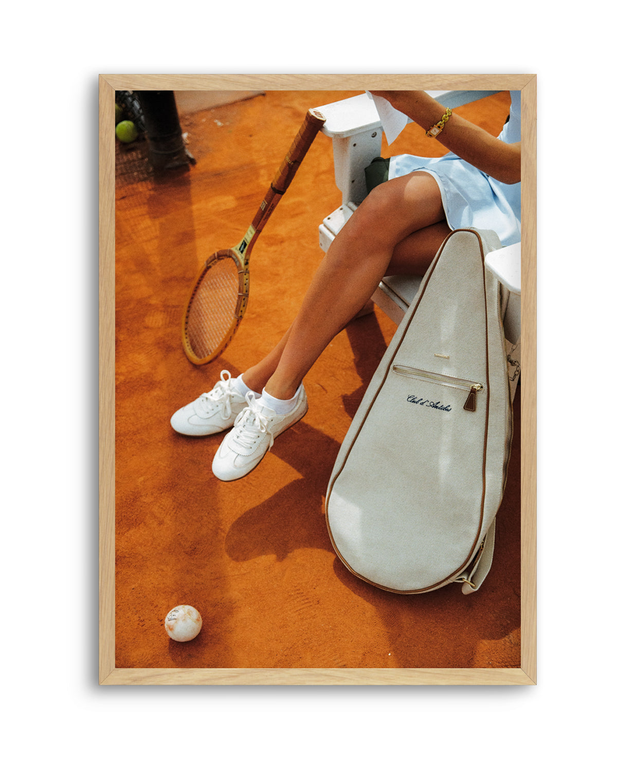 Tennis Club, Antibes by Carson Grzegorczyk | Art Print