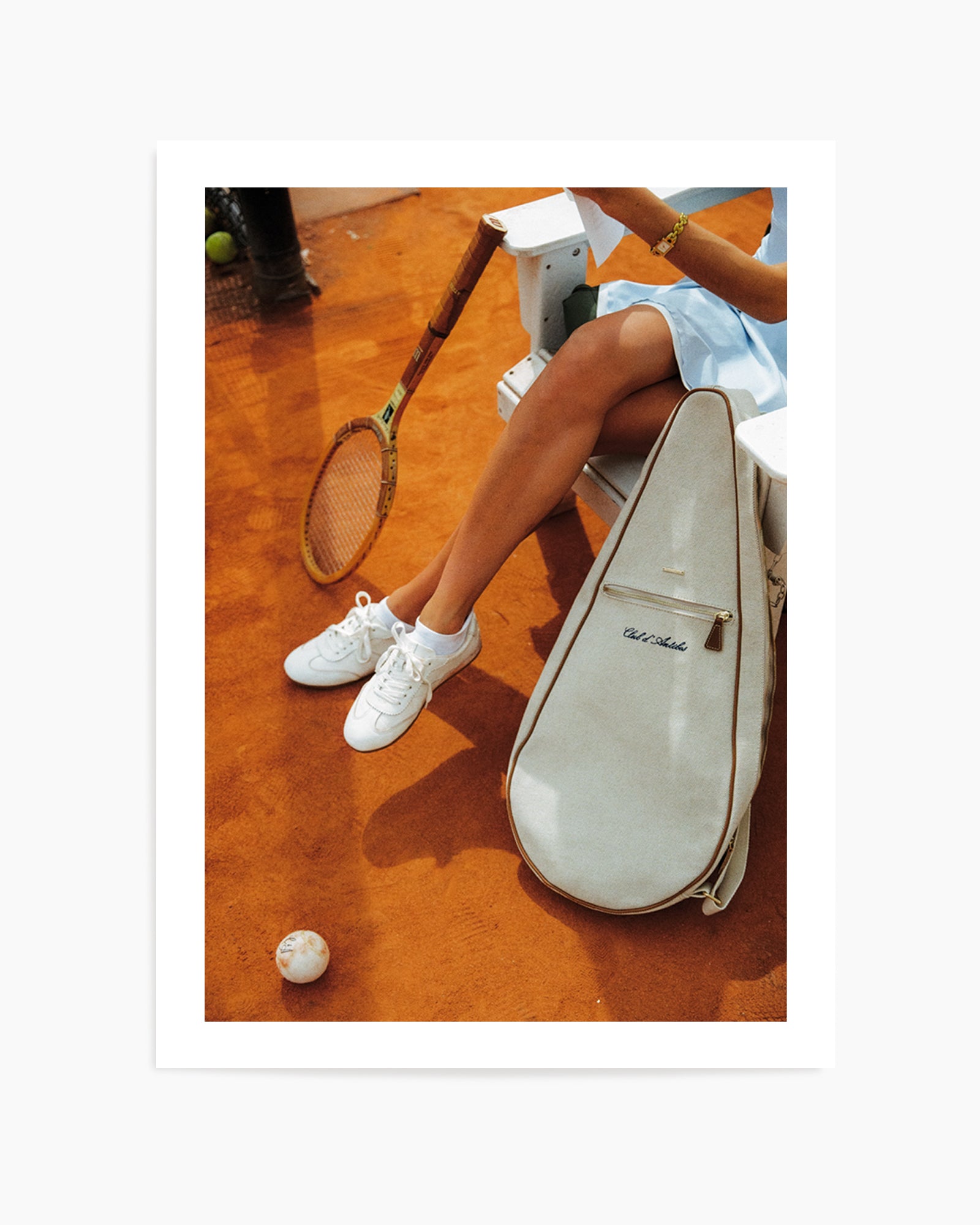 Tennis Club, Antibes by Carson Grzegorczyk | Art Print