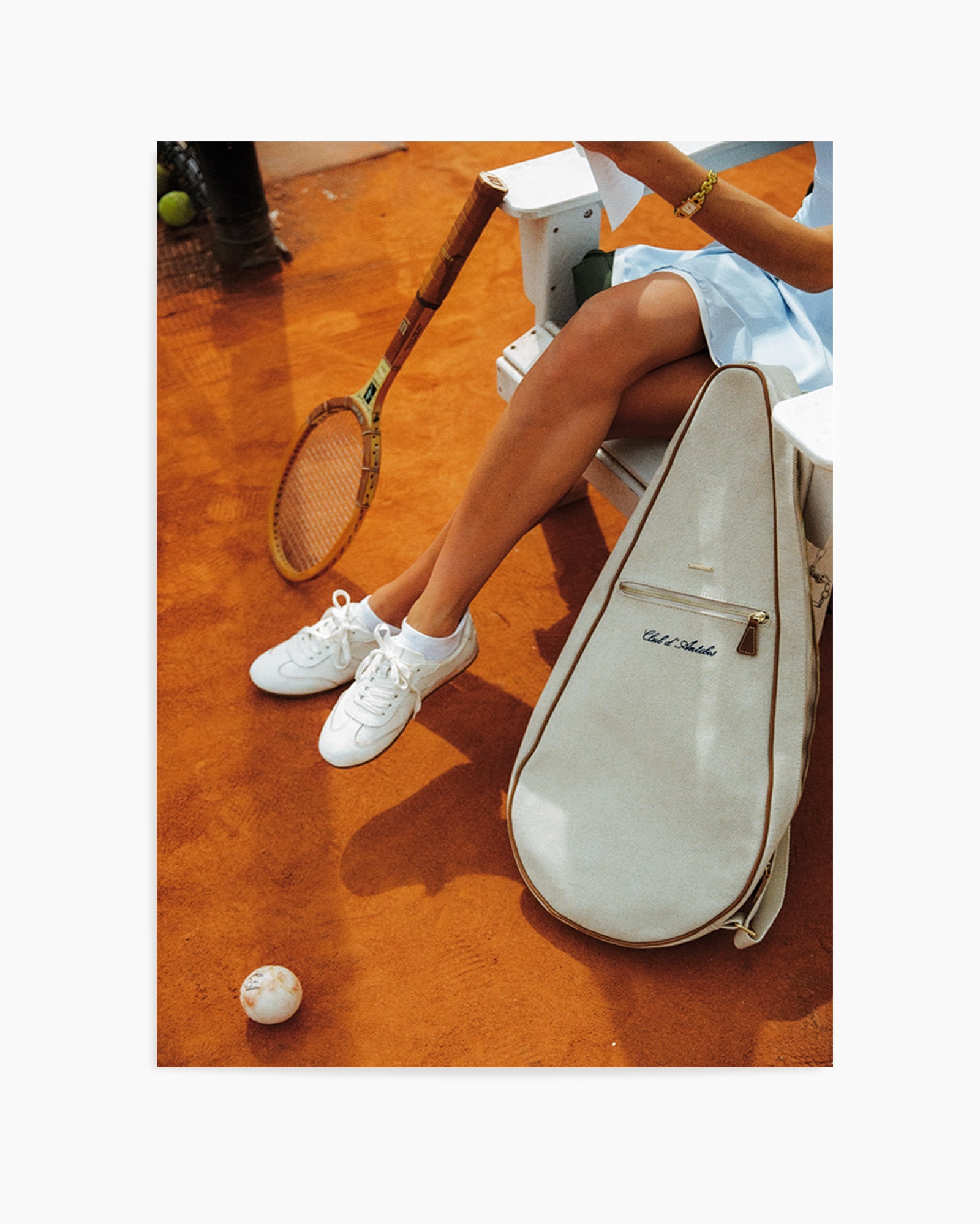 Tennis Club, Antibes by Carson Grzegorczyk | Art Print