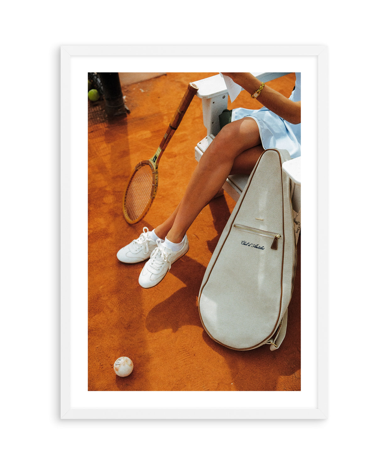 Tennis Club, Antibes by Carson Grzegorczyk | Art Print