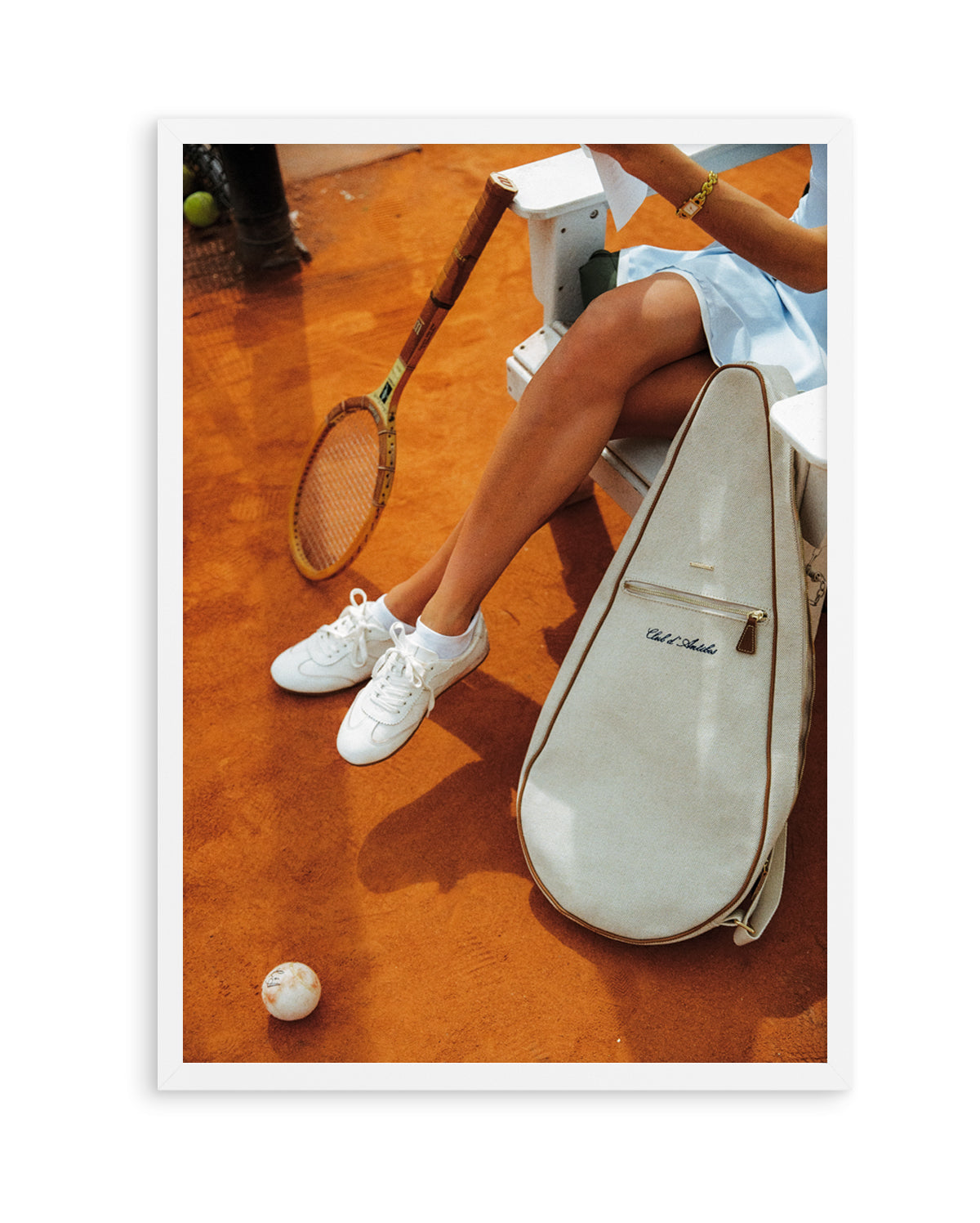 Tennis Club, Antibes by Carson Grzegorczyk | Art Print