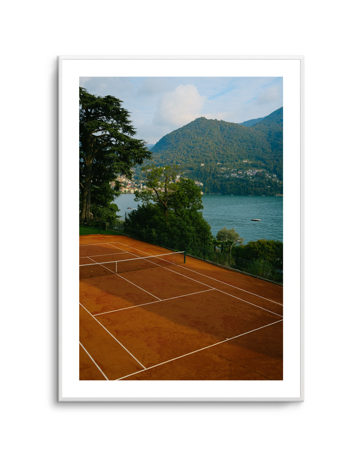 Red Court by Carson Grzegorczyk | Art Print