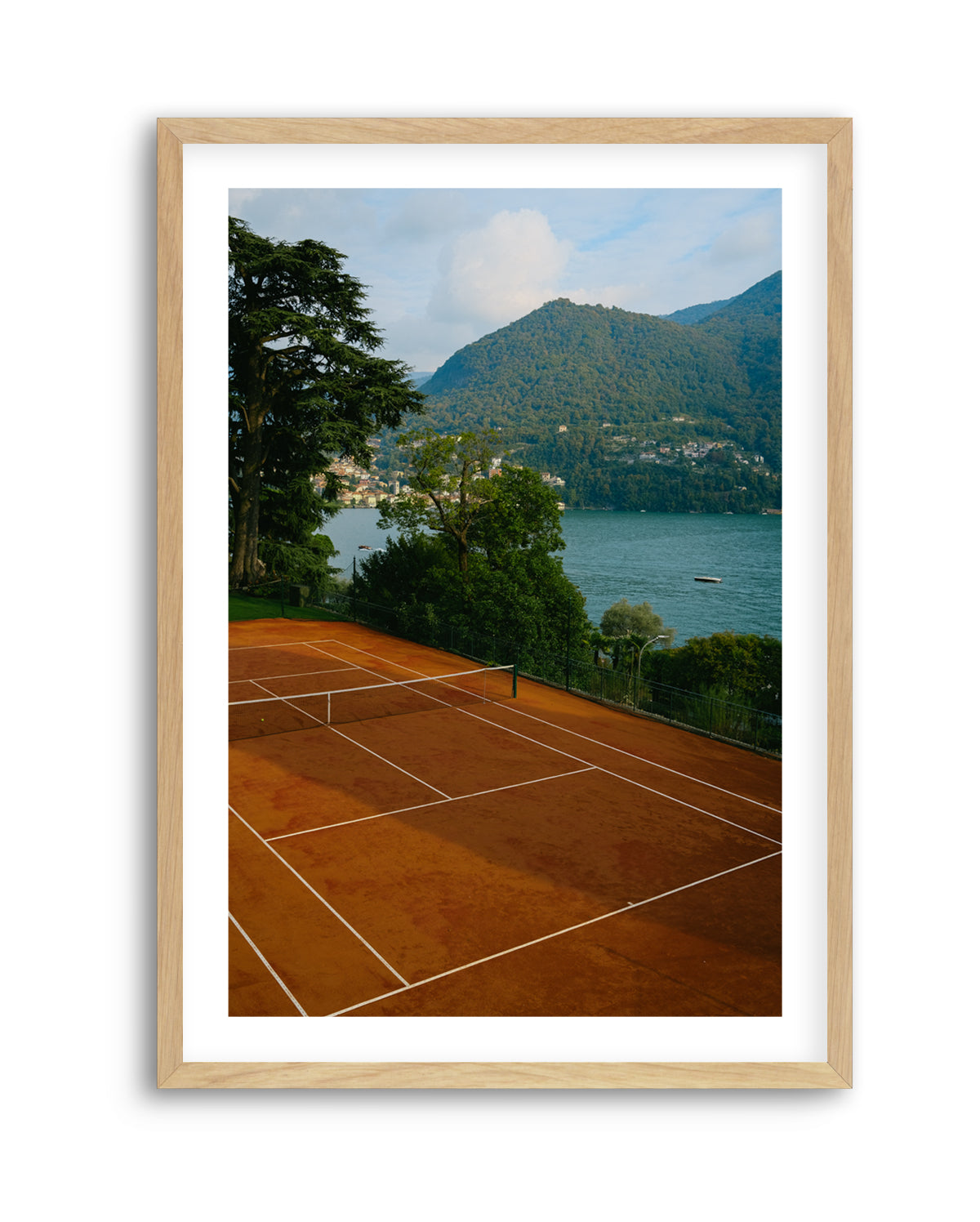 Red Court by Carson Grzegorczyk | Art Print