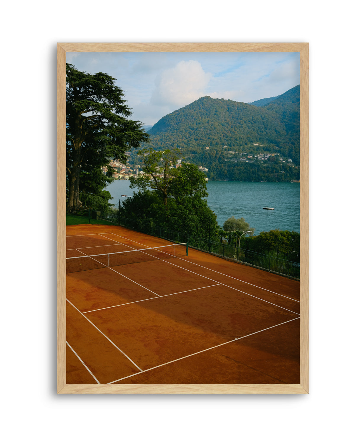 Red Court by Carson Grzegorczyk | Art Print