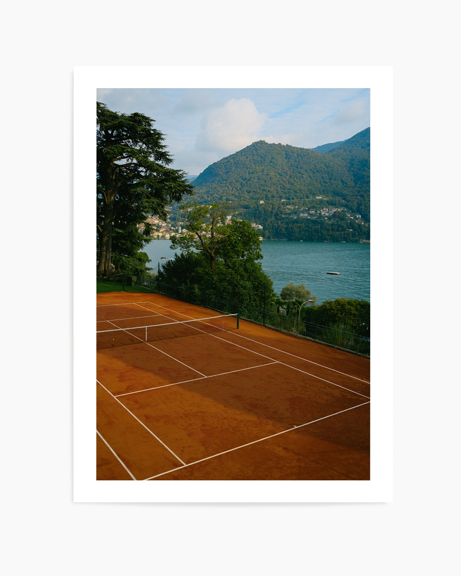 Red Court by Carson Grzegorczyk | Art Print