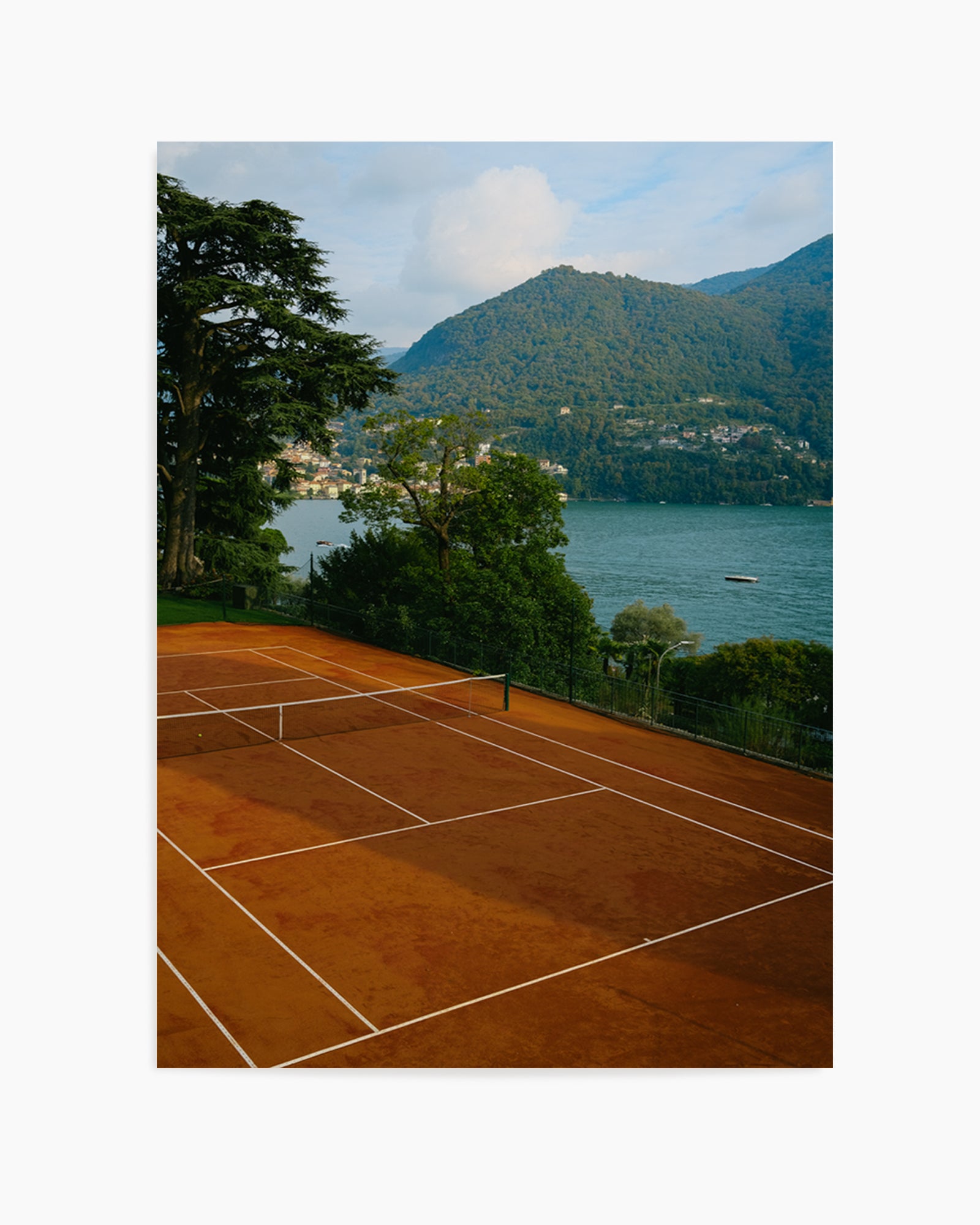 Red Court by Carson Grzegorczyk | Art Print