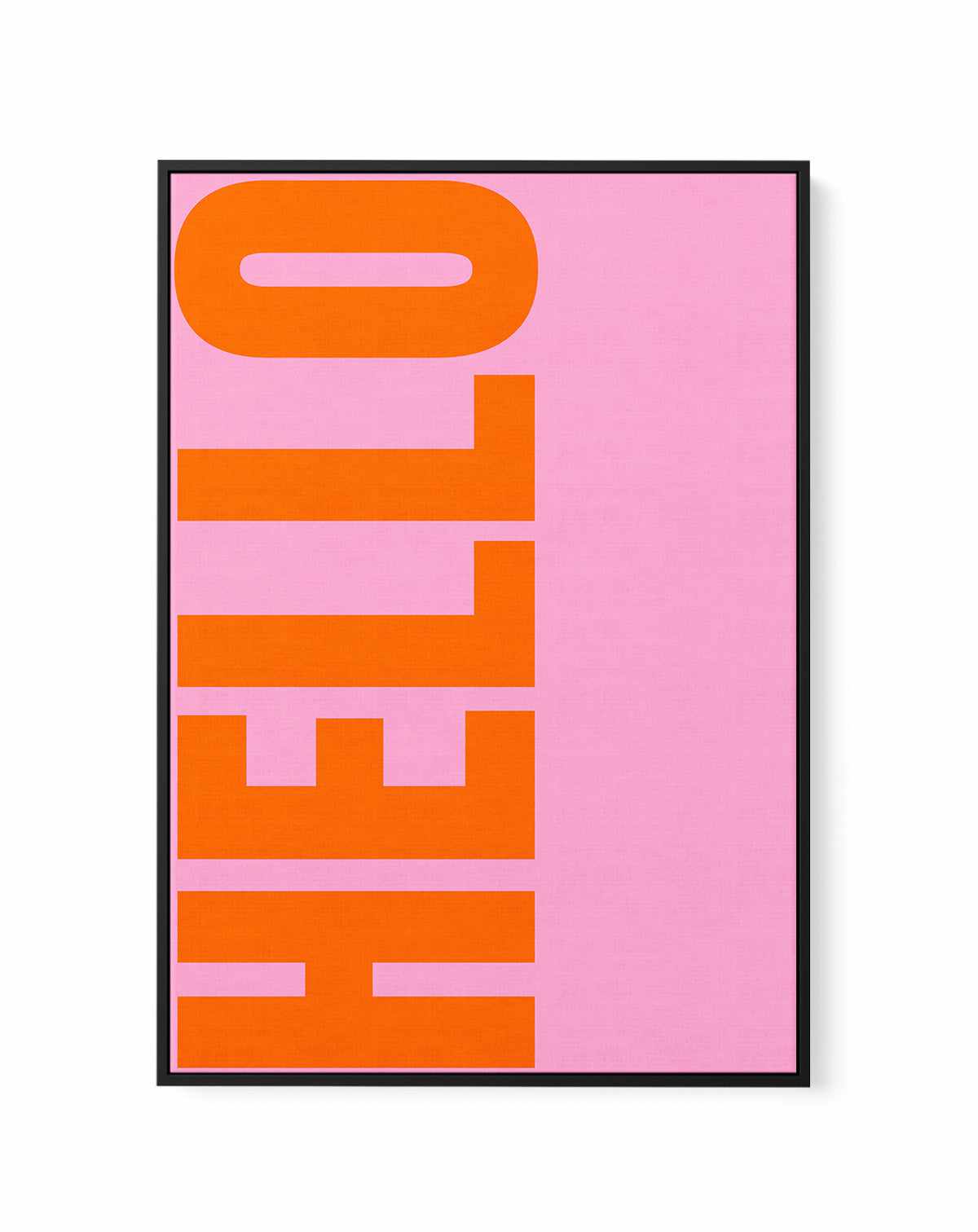 Hello By Athene Fritsch | Framed Canvas Art Print