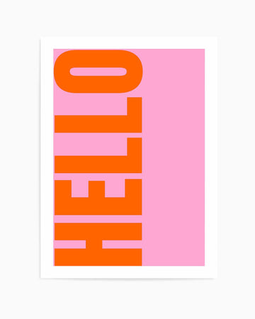 Hello By Athene Fritsch | Art Print from Olive et Oriel where you can shop wallpaper and artworks online