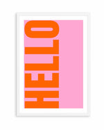 Hello By Athene Fritsch | Art Print