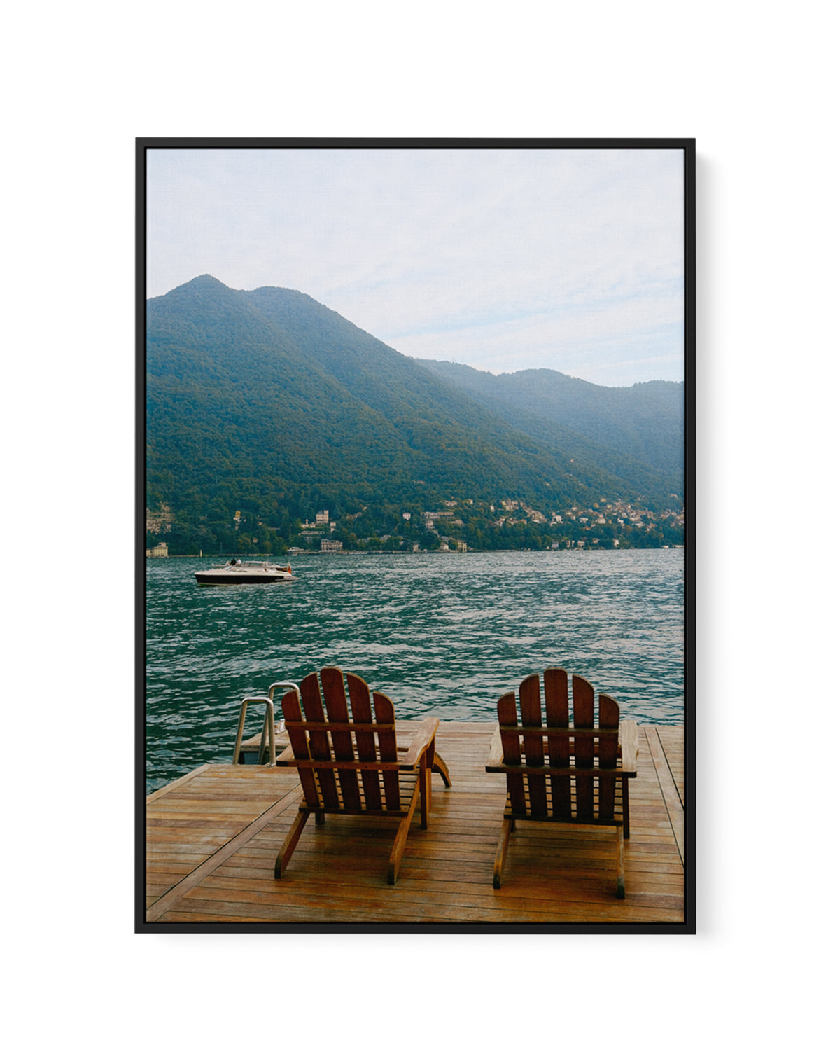 Apres by Carson Grzegorczyk | Framed Canvas Art Print