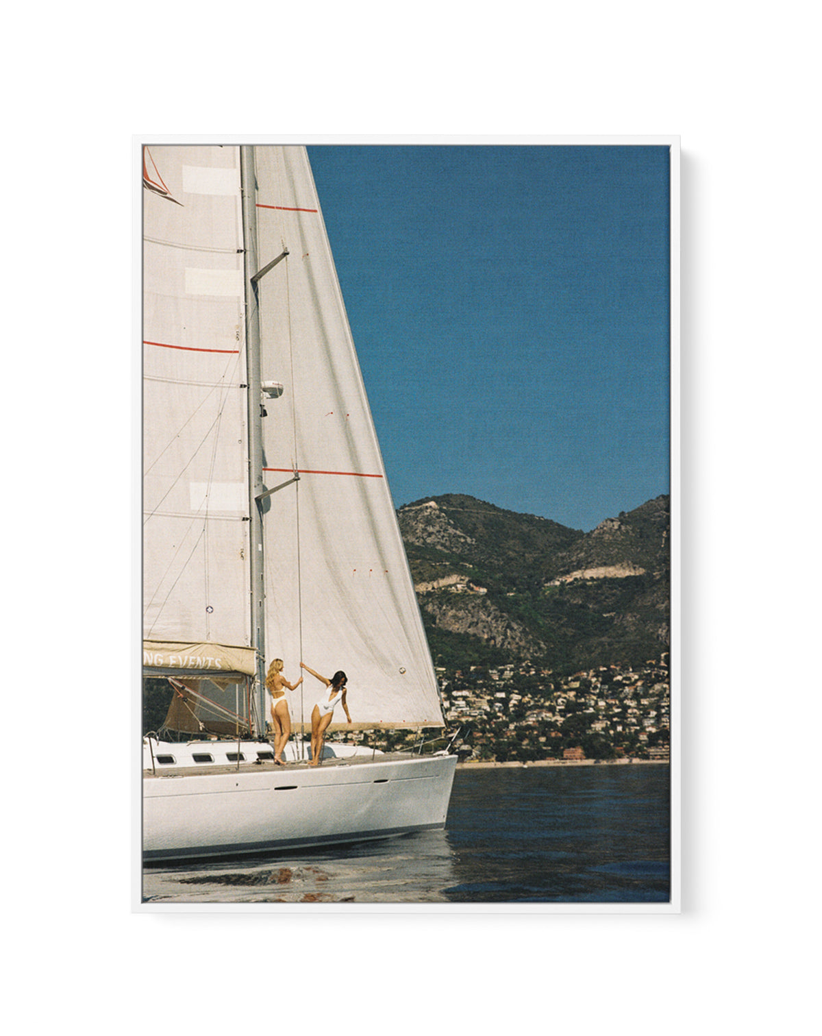 Set Sail by Carson Grzegorczyk | Framed Canvas Art Print