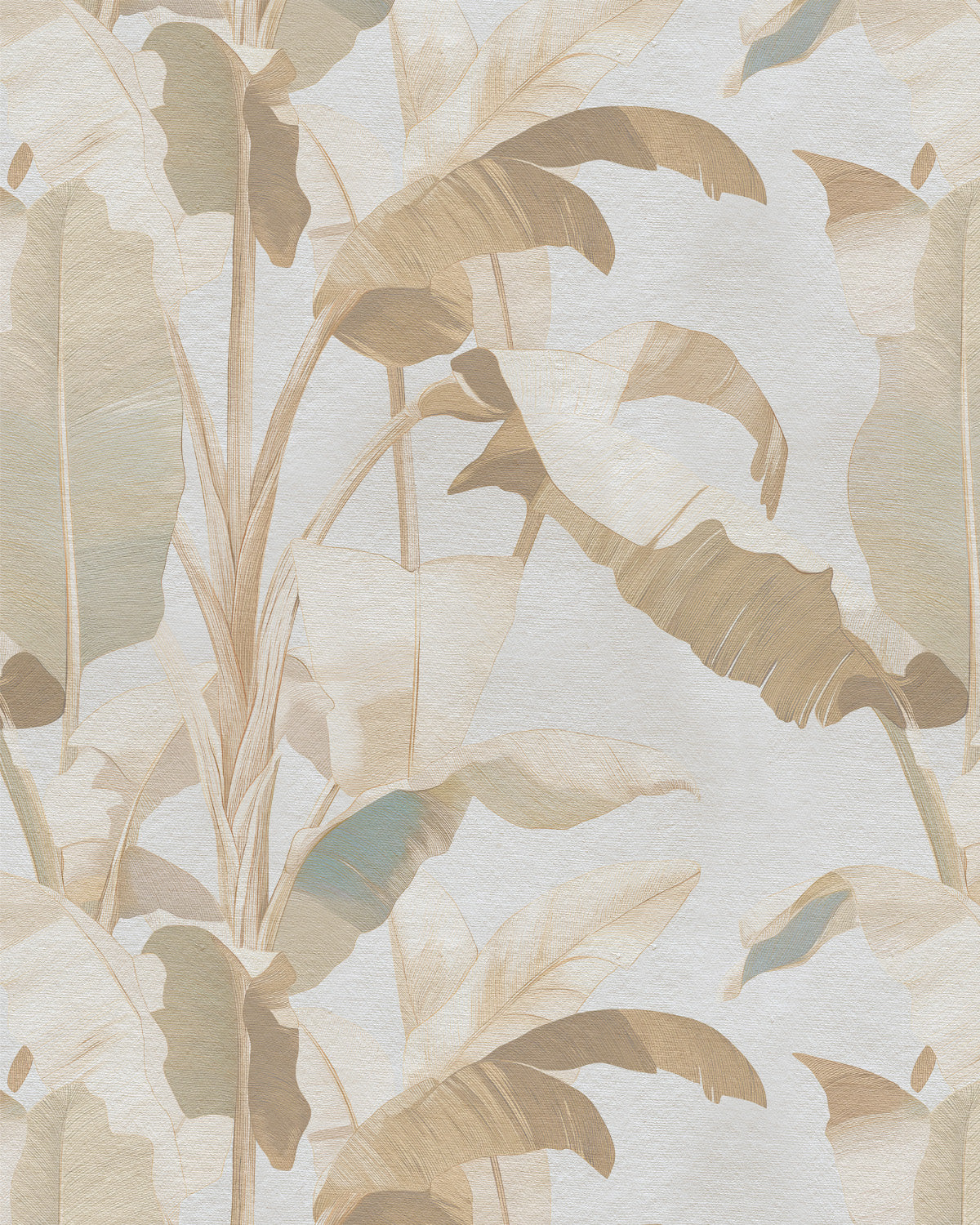 Noosa Banana Palms Commercial Vinyl Wallpaper from Olive et Oriel where you can shop wallpaper and artworks online