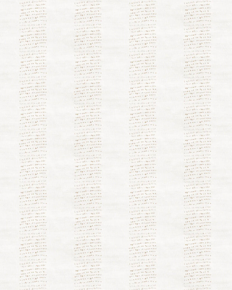 Dotted Stripe In Beige Wallpaper from Olive et Oriel where you can shop wallpaper and artworks online