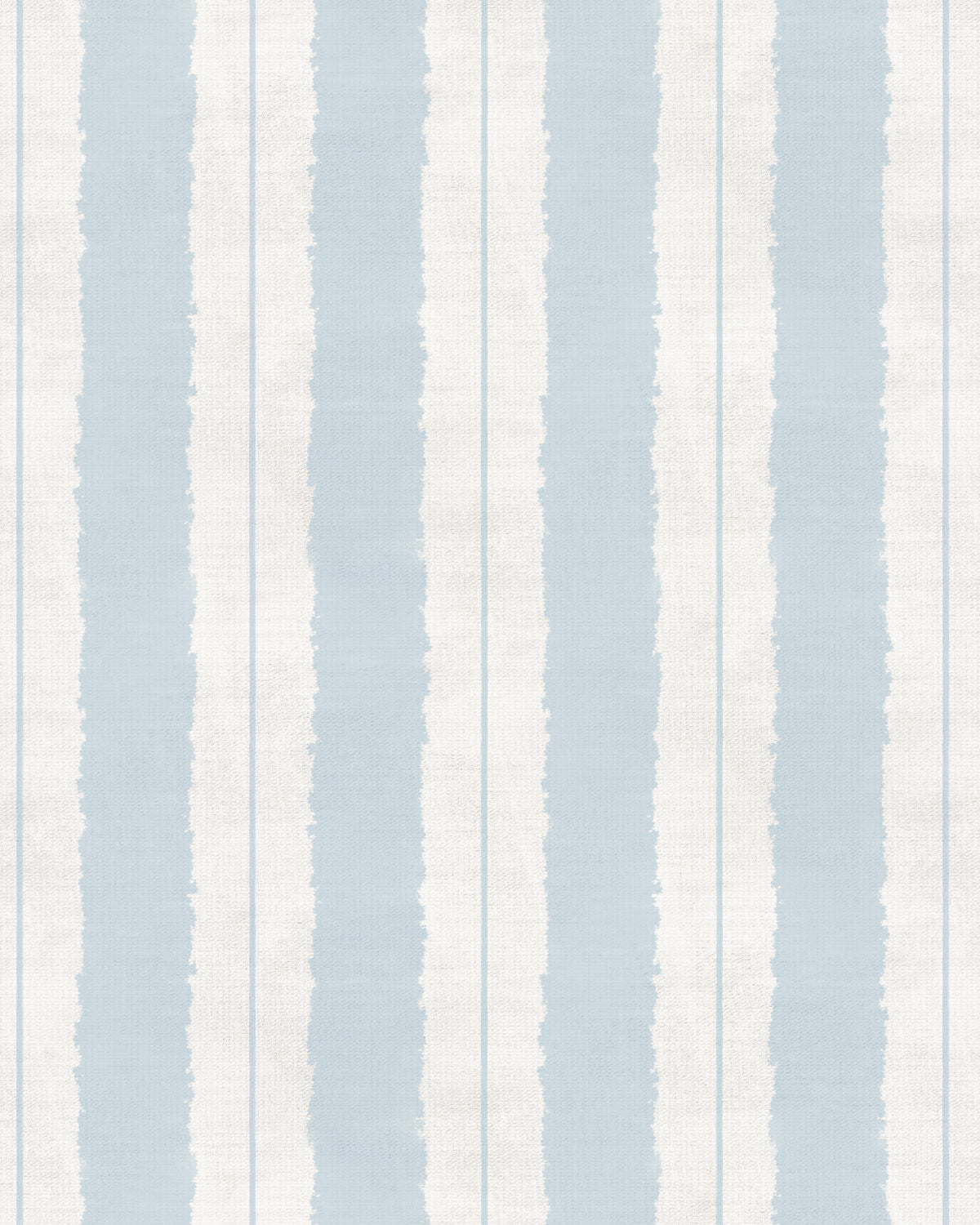 Painterly Stripes In Hamptons Blue Wallpaper