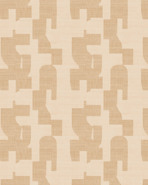 Hotham in Beige Commercial Vinyl Wallcovering