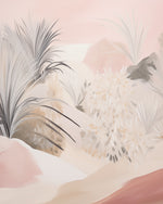 Pink Fern Canopy Wallpaper Mural