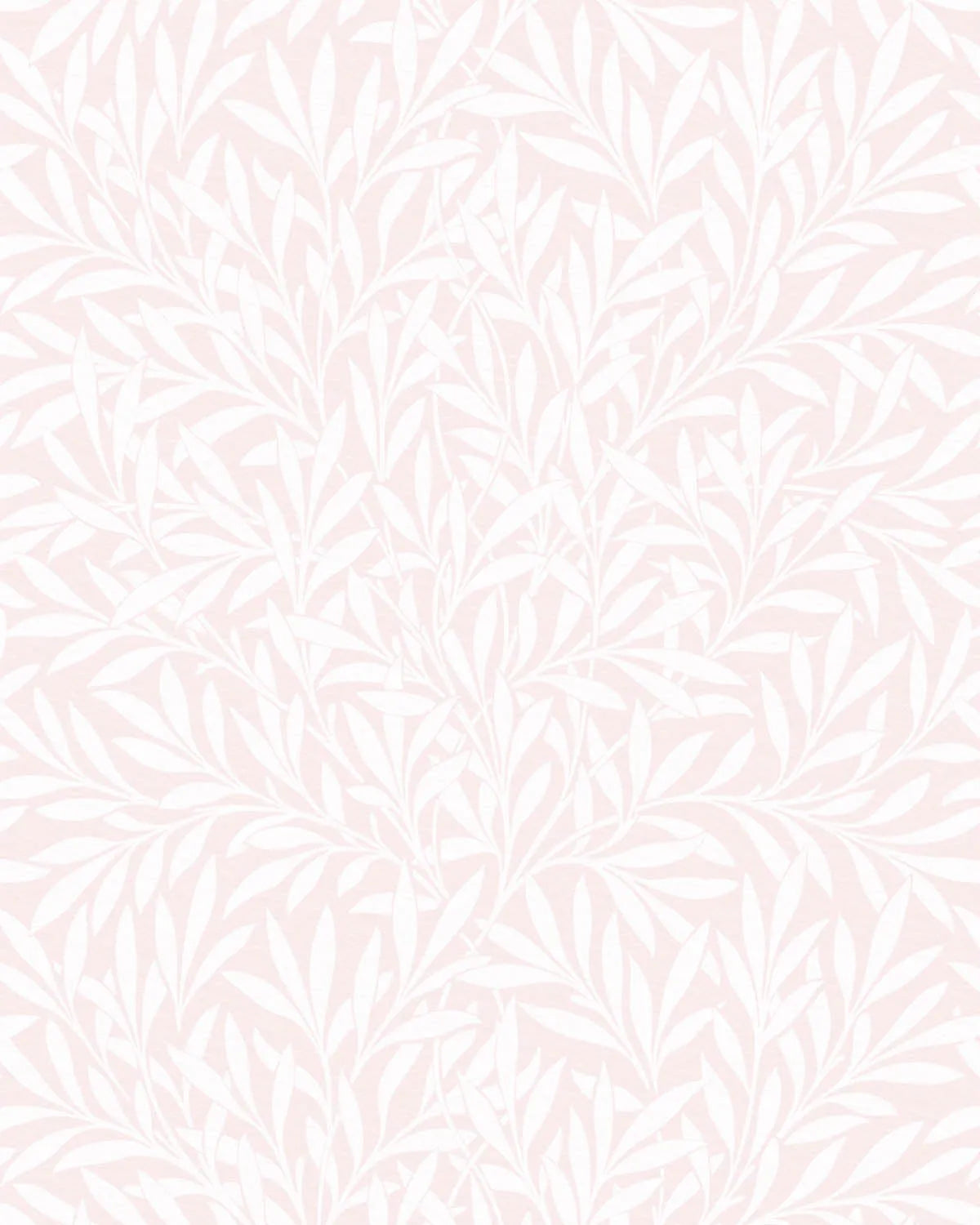 Leafy Pink Wallpaper from Olive et Oriel where you can shop wallpaper and artworks online